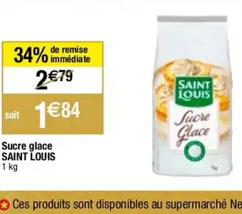 Migros Sucre glace offre
