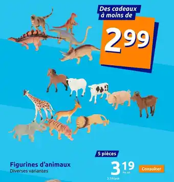 Figurines d'animaux