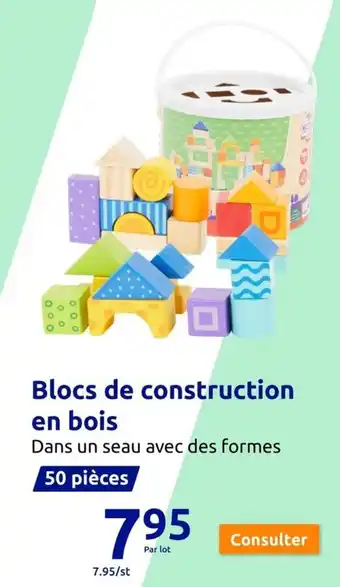 Blocs de construction en bois