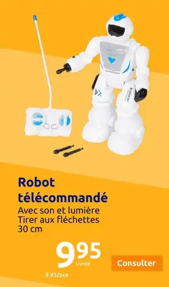 Action Robot télécommandé offre