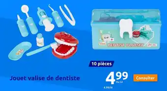 Action Jouet valise de dentiste offre