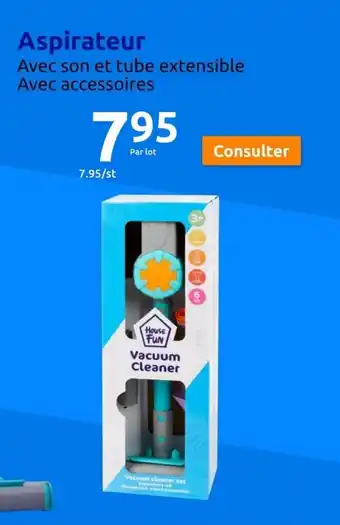 Action Aspirateur offre