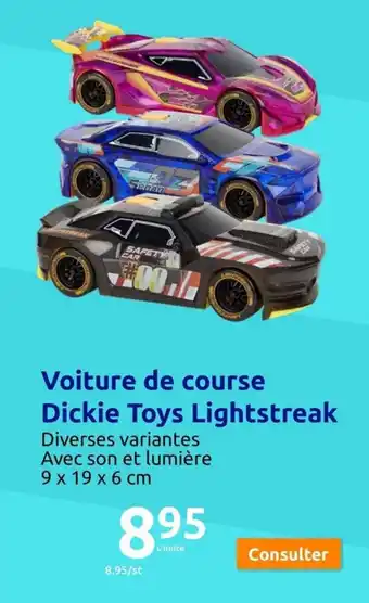 Voiture de course Dickie Toys Lightstreak
