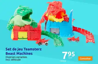 Action Set de jeu Teamsterz Beast Machines offre