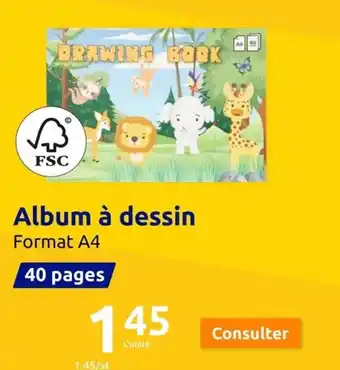 Album à dessin