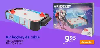 Action Air hockey de table offre