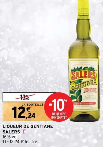 LIQUEUR DE GENTIANE SALERS