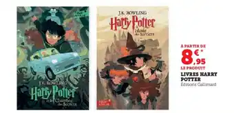 Hyper U LIVRES HARRY POTTER offre
