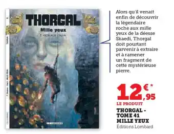 THORGAL - TOME 41 MILLE YEUX