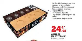 Hyper U COFFRET UN P'TIT DIJO? offre