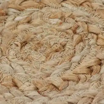 Bricorama Tapis jute design tressé 150 cm rond - beige - maison et jardin - décorations - petits tapis - beige - beige offre