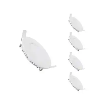 Bricorama Spot led extra plat rond blanc 3w (pack de 5) - blanc neutre 4000k - 5500k - silamp offre
