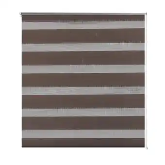 Bricorama Store enrouleur tamisant 60 x 120 cm marron - brun offre