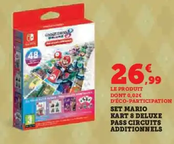 Hyper U SET MARIO KART 8 DELUXE PASS CIRCUITS ADDITIONNELS offre