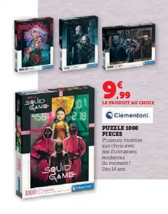 Hyper U PUZZLE 1000 PIECES offre