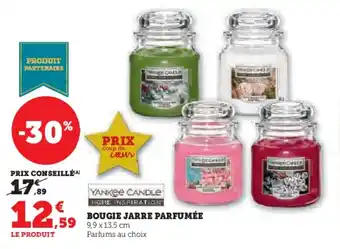 Hyper U BOUGIE JARRE PARFUMÉE offre