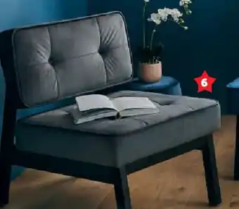 Hyper U FAUTEUIL VELOURS offre