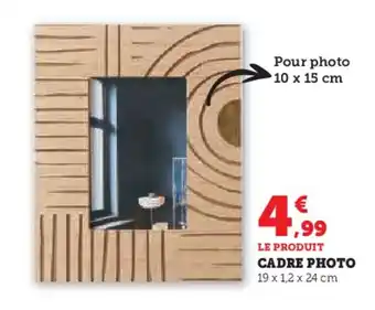 Hyper U CADRE PHOTO offre