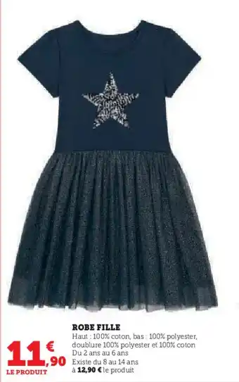 Hyper U ROBE FILLE offre