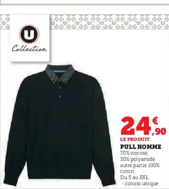 Hyper U PULL HOMME offre