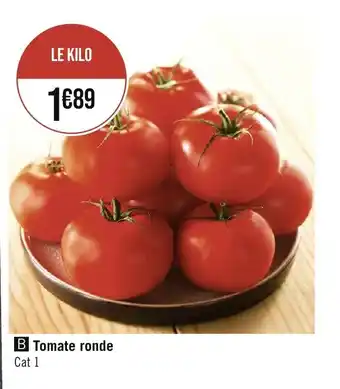 Géant Casino Tomate ronde offre