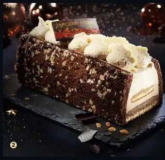 Géant Casino BÛCHE CHOCOLAT CARAMEL offre