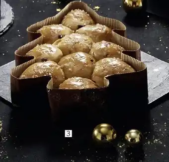 Géant Casino Brioche de Noël forme sapin aux 2 chocolats offre