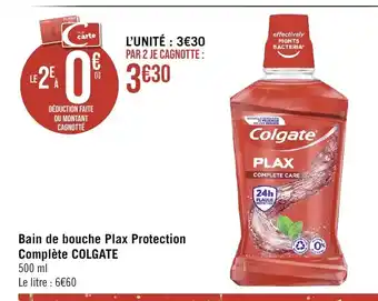 Bain de bouche Plax Protection Complète COLGATE