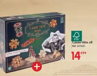 Gifi CASSE TÉTE x8 offre
