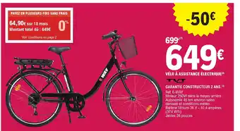 E.Leclerc L'Auto GARANTIE CONSTRUCTEUR 2 ANS. (³) Ref. E-WAY offre