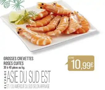 Match GROSSES CREVETTES ROSES CUITES offre