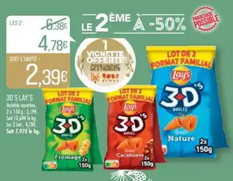 Match 3D'S LAY'S offre