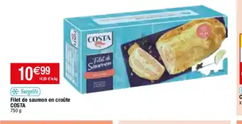 Migros Filet de saumon en croûte COSTA 750 g offre