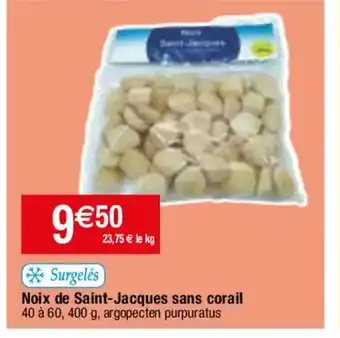 Migros Noix de Saint-Jacques sans corail offre