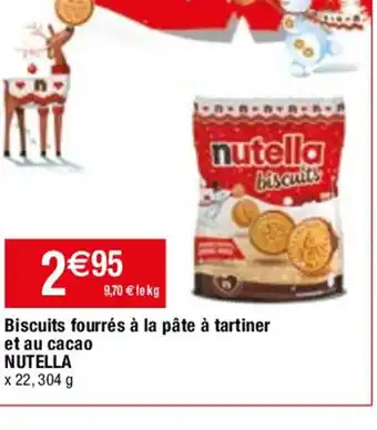 Migros Biscuits fourrés à la pâte à tartiner offre