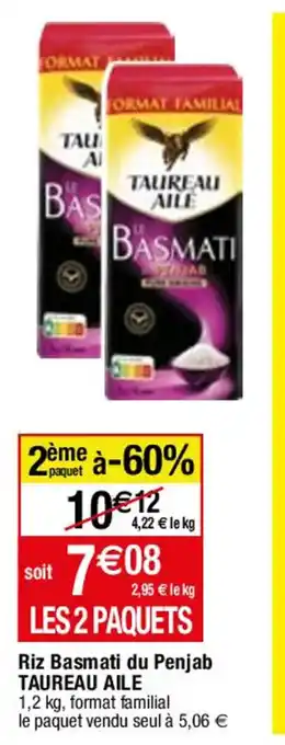 Migros Riz Basmati du Penjab TAUREAU AILE offre