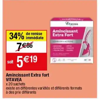 Migros Amincissant Extra Fort VITAVEA offre