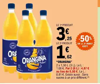 E.Leclerc ORANGINA offre