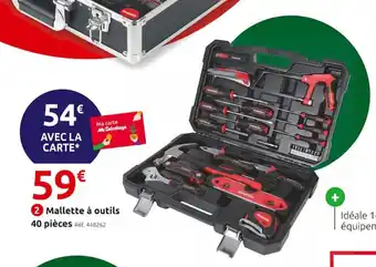 Mr Bricolage 2 Mallette à outils offre