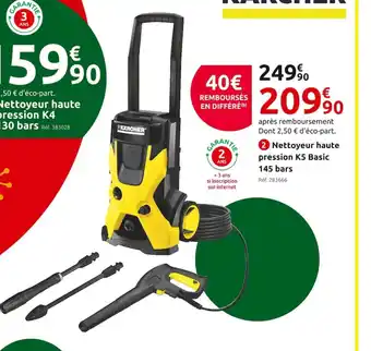 Mr Bricolage Nettoyeur haute pression K5 offre