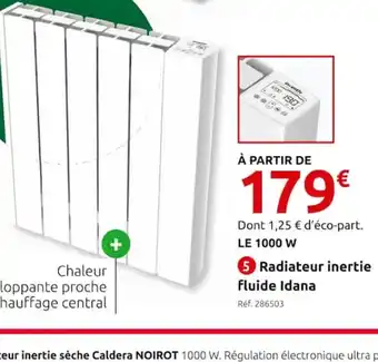 Mr Bricolage 5 Radiateur inertie fluide Idana offre
