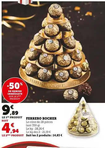 Super U FERRERO ROCHER offre