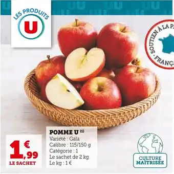 Super U POMME U (1) offre
