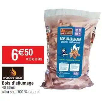 Cora x Carrefour Bois d'allumage offre