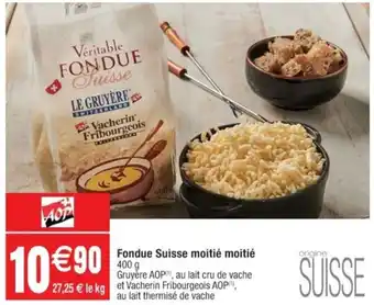 Fondue Suisse moitié moitié 400 g