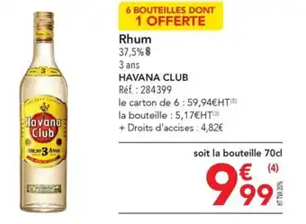 METRO Rhum offre