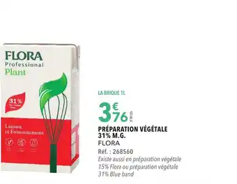 METRO PRÉPARATION VÉGÉTALE offre