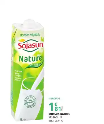 METRO BOISSON NATURE offre