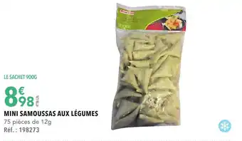METRO MINI SAMOUSSAS AUX LÉGUMES offre