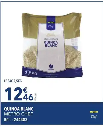 METRO QUINOA BLANC METRO CHEF Réf. : 244483 offre